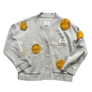 Pola & Romo Smiley Patch Cardigan